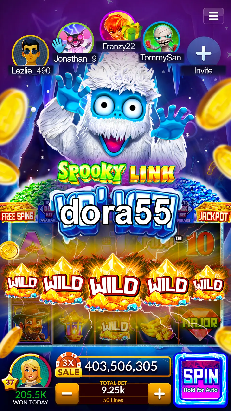 dora55 Masuk