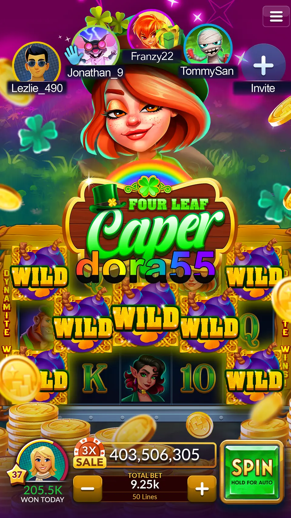 dora55 Tangkapan Layar Resmi APK